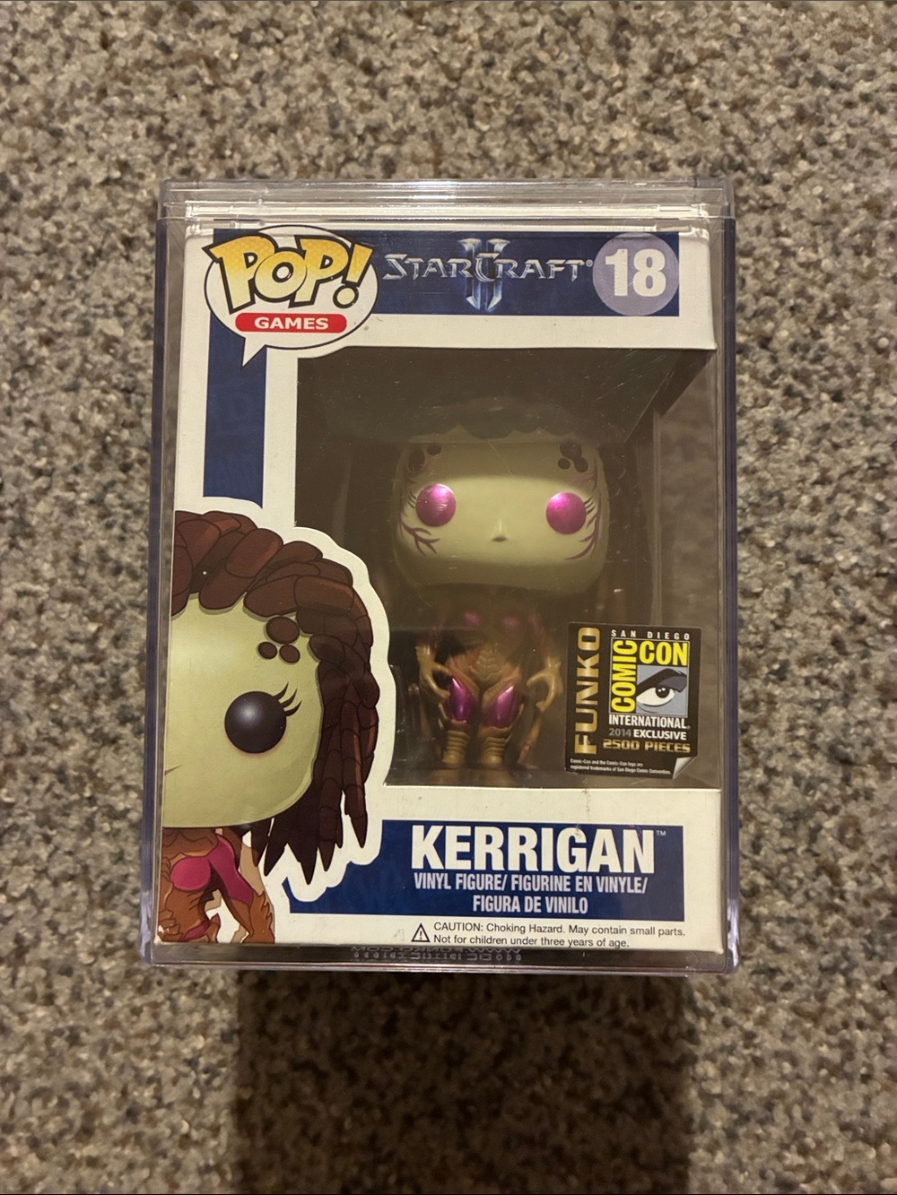Funko Pop! Games Starcraft II Wings of Liberty Kerrigan #18 SDCC exclusive